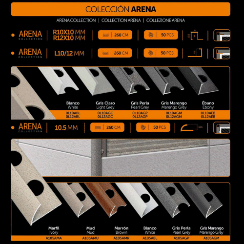 COLECCIÓN ARENA