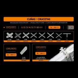CUÑAS Y CRUCETAS