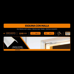 ESQUINA CON MALLA