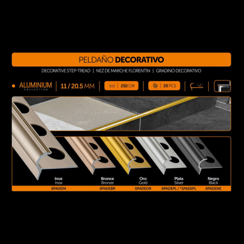 PELDAÑO DECORATIVO