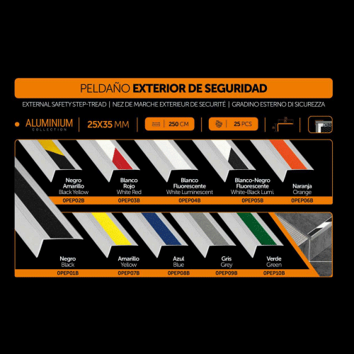 PELDAÑO EXTERIOR DE SEGURIDAD