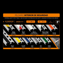 PELDAÑOS INTERIOR DE SEGURIDAD