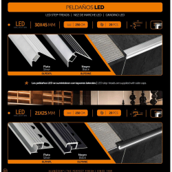 PELDAÑOS LED