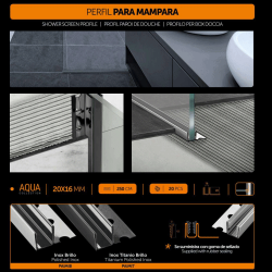 PERFIL PARA MAMPARA