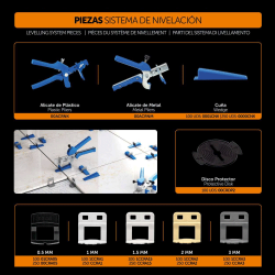 PIEZAS SISTEMA DE NIVELACIÓN