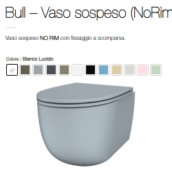 BULL Wc Sospesovertigo