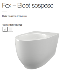 FOX Bidet Sospeso