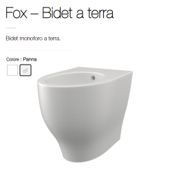 FOX Bidet a Terra