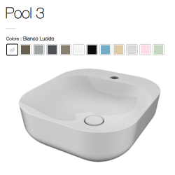 Lavabo in Appoggio o SospesoPOOL 3 42x46