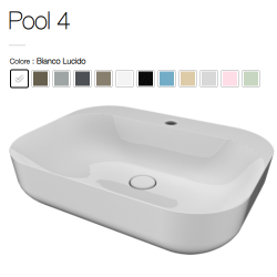 Lavabo in Appoggio o SospesoPOOL 4 62x46