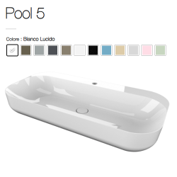 Lavabo in Appoggio o SospesoPOOL 5 92x46