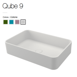 Lavabo QUBE 9 Livin-Stone