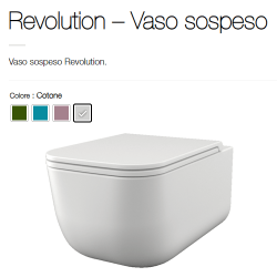 REVOLUTION Wc Sospesi no-rim