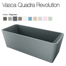 REVOLUTION Vasca da Bagno Quadra